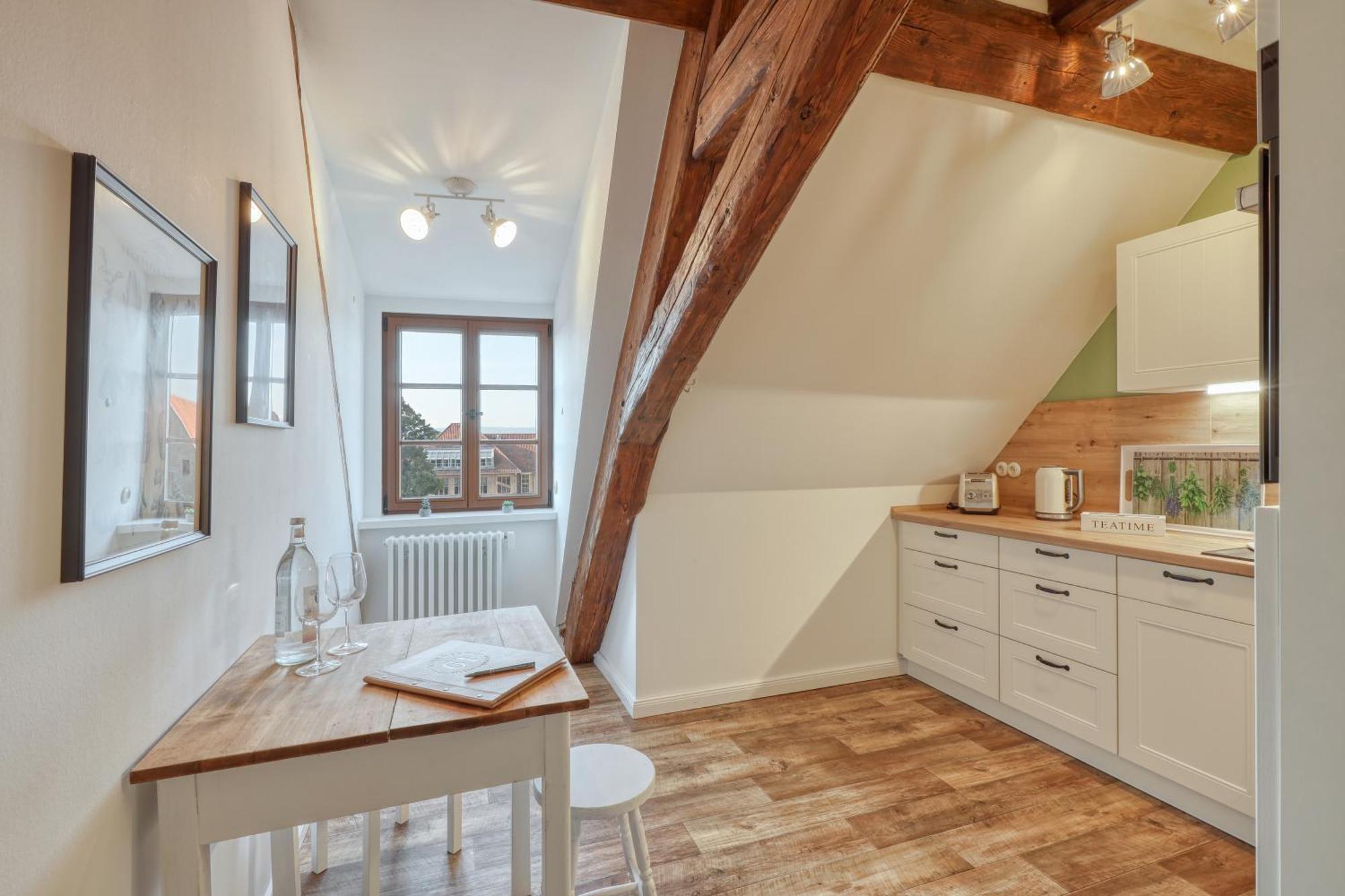 Ferienwohnungen Steinweg 61 เควดลินบวร์ก ภายนอก รูปภาพ
